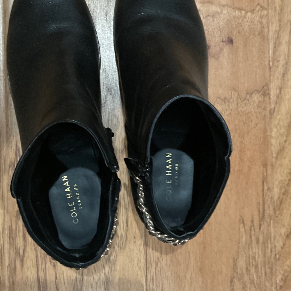 Cole Haan Black Ankle Boots - Picture 12 of 14